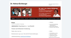 Desktop Screenshot of hautarzt-burgenland.at